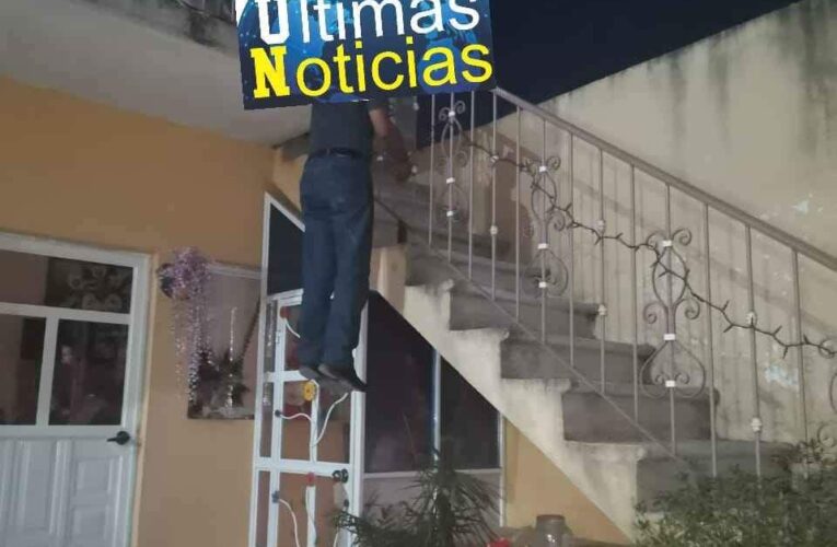 Se suicida con el barandal de su casa en Chiapas