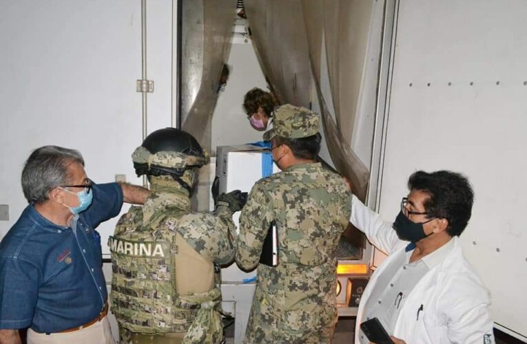 Llegan a Guerrero las primeras dosis de vacunas para iniciar la Estrategia Nacional de Vacunación contra COVID-19