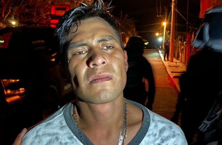 Capturan a sujeto con cartuchos, después de ser reportado un tiroteo.