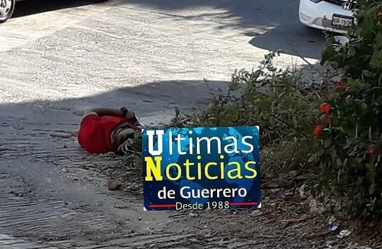 Doble asesinato en colonia de Acapulco.