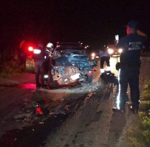 Mortal accidente en Puerto Escondido, Oaxaca.