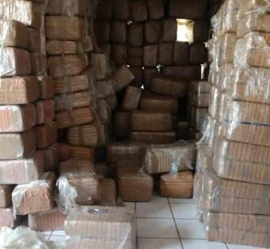 NEZA:Decomisan 834 kilos de cocaína del Cartel de Sinaloa con valor de $11MDD