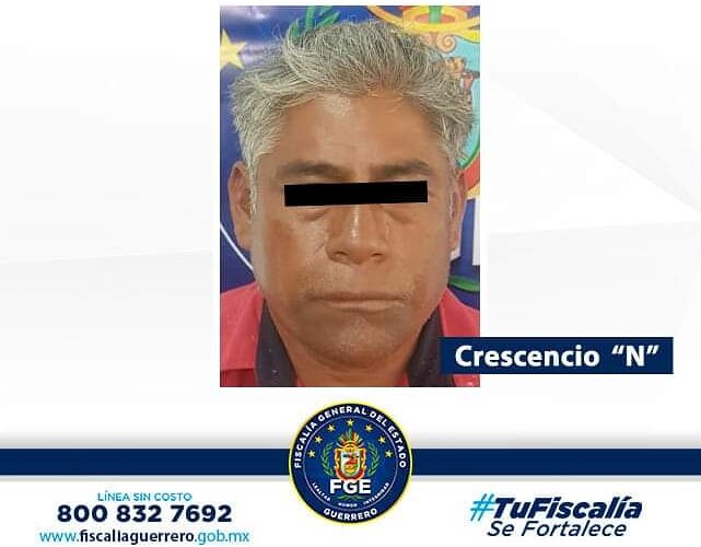 Capturan a presunto violador de menor en Chilpancingo.