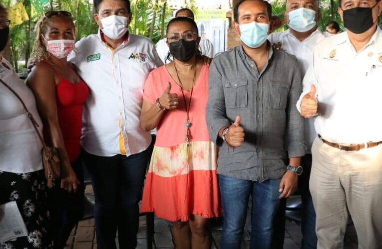 Empate técnico con el candidato de Morena,; confirmar candidato de la coalición PRI-PRD Mario moreno Arcos.