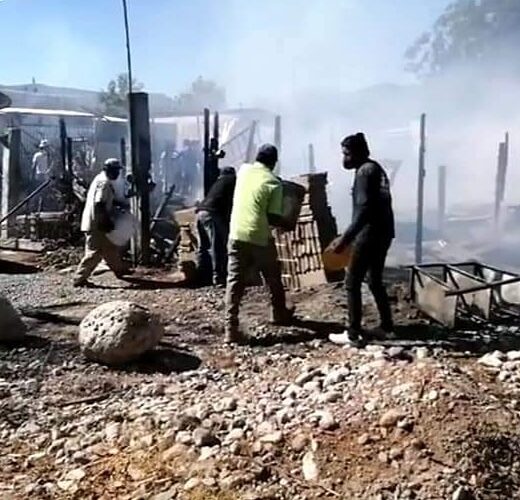 8 VIVIENDAS INCENDIADAS EN IGUALA: