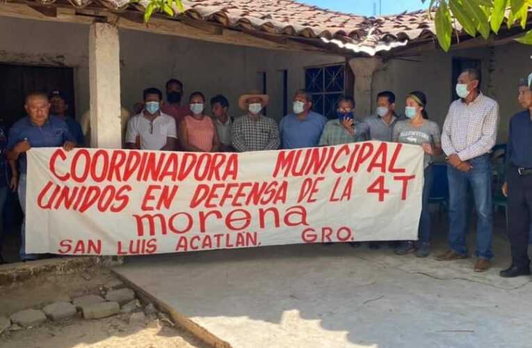 Morena en San Luis Acatlán; en espera definición de género para la candidatura.