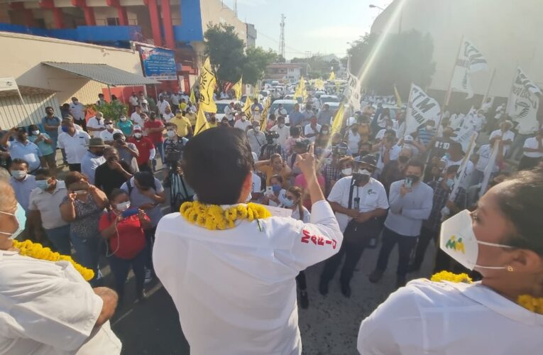 Se suman a su campaña ex precandidatos a diputados locales por Morena; al proyecto de Mario Moreno Arcos