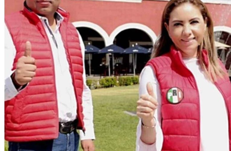 Paola Angón, encabeza la candidatura del PRI -PRD a la alcaldía de San Pedro Cholula.