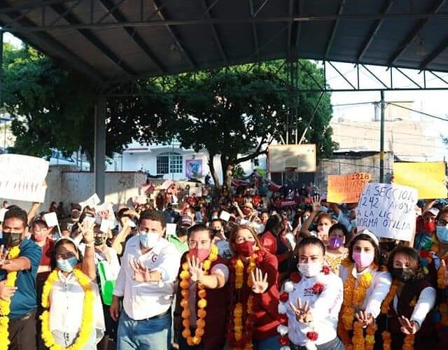 Morena llegó para quedarse en Chilpancingo, asegura Norma Otilia Hernández