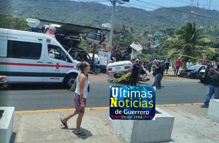 Un muerto y un herido durante una persecución en Acapulco.