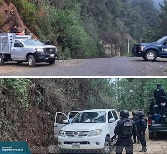 PATRULLAJES DE LA POLICÍA ESTATAL EN LA SIERRA.