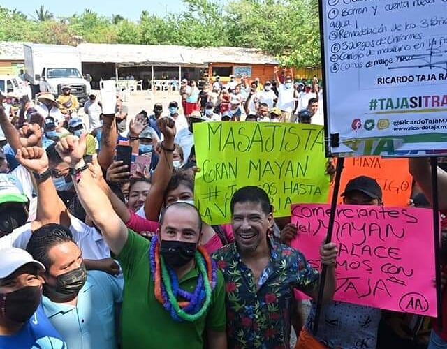Rescatará Ricardo Taja la imagen de playa Revolcadero de Acapulco.