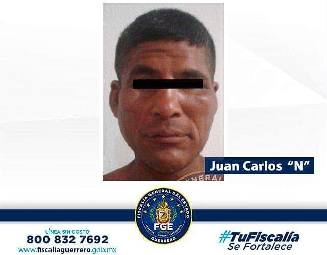Capturan a presunto ladrón en Cruz Grande.