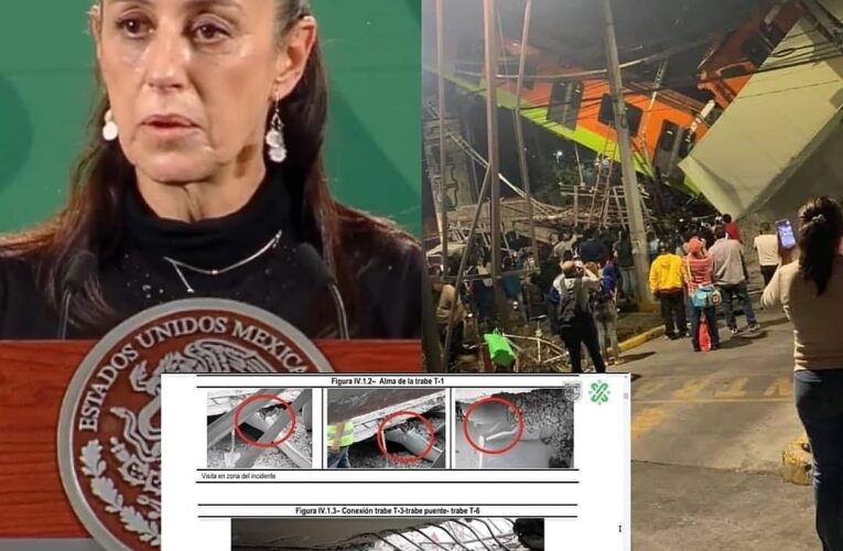 Mal hecha la construcción de la L12 del metro, arroja peritaje.