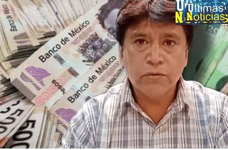 El sueldo millonario del alcalde panista de Xoxtla; Ángel Flores.