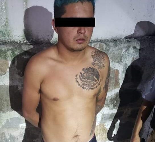 Asegura Policía Turística a sujeto armado que realizó detonaciones.