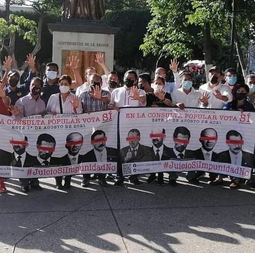 Promueve #Morena en Chilpancingo actos masivos olvidándose del covid-19.