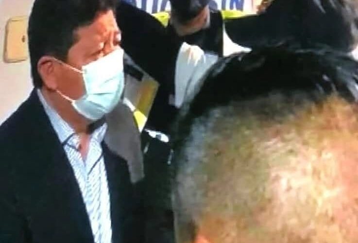 Borracho, detienen y encierran en el “torito” al diputado federal Morenista de Guerrero, Rubén Cayetano.