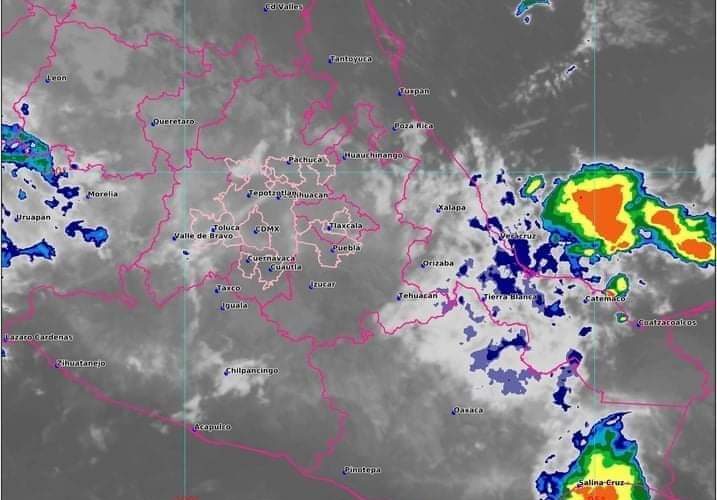 SISTEMAS METEOROLÓGICOS EN EL PAÍS QUE AFECTAN A VARIOS ESTADOS.