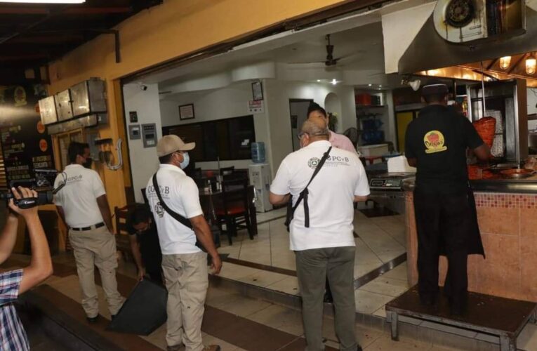 En otro operativo nocturno, clausuran bar y depósito de cerveza en Acapulco.