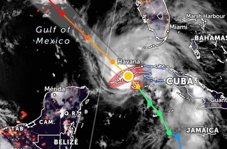 El huracán “ida” se acerca a las costas de Quintana Roo.