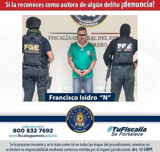 Con una pala presuntamente mató a su mujer en Ometepec, región Costa Chica.