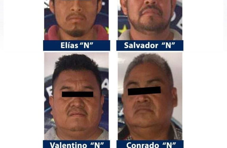 Capturan 4 asesinos entre ellos el comisario de Tlaquiltzinapa, Tlapa.