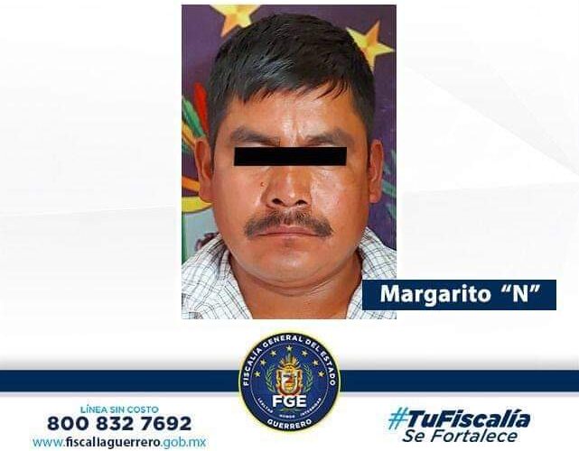 Capturan a presunto asesino de Ometepec.
