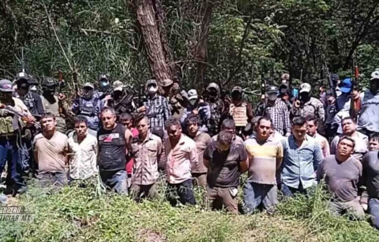 CIRCULA EN REDES SOCIALES CAPTURA DE INTEGRANTES DE GUERREROS UNIDOS POR GRUPO CONTRARIO.