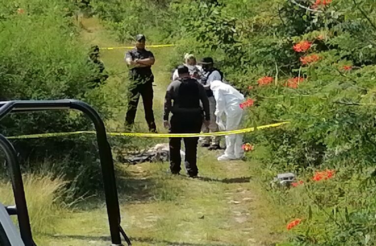 Asesinan a un hombre en Taxco.