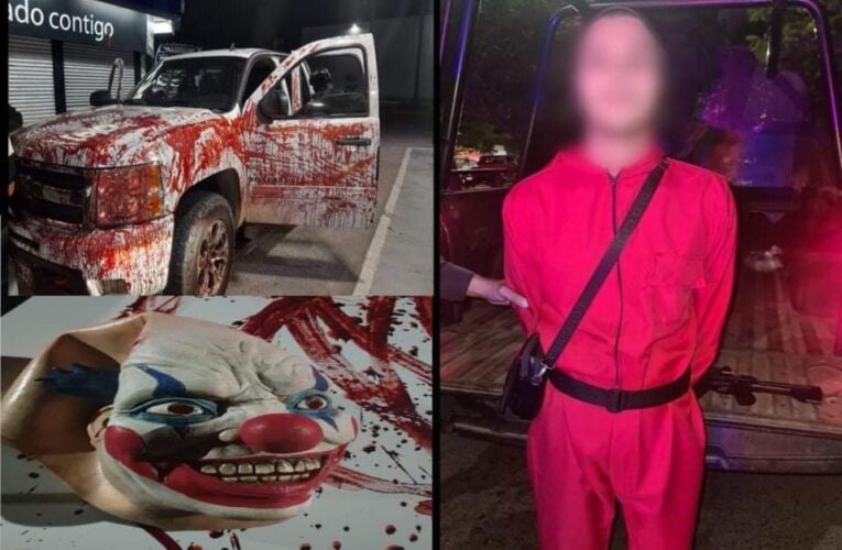 DETIENEN A 28 PERSONAS POR DISFRAZARSE DE NARCOS Y SICARIOS.