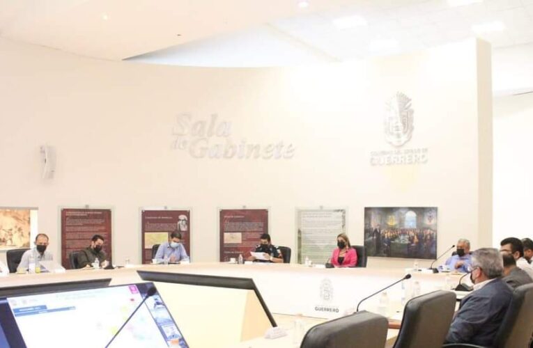 Atiende Evelyn Salgado temas de seguridad en Mesa de Coordinación para la Construcción de la Paz en Guerrero