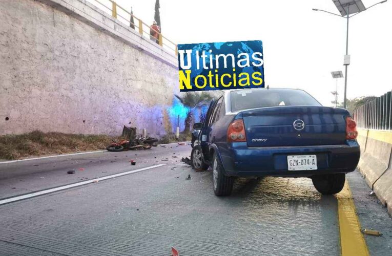 Atropellan y matan a un motociclista en Chilpancingo.