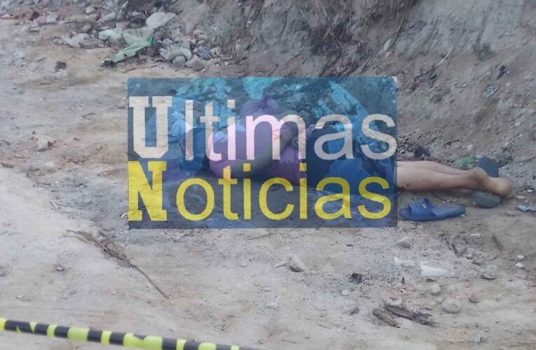 Con huellas de tortura y amordazado de pies y manos ejecutan a un hombre en Ayutla.
