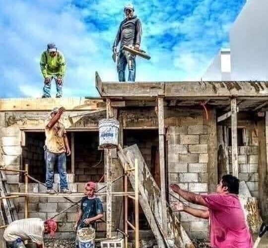 Un ALBAÑIL tiene que conocer matemática y tener muy desarrollado el sentido común.