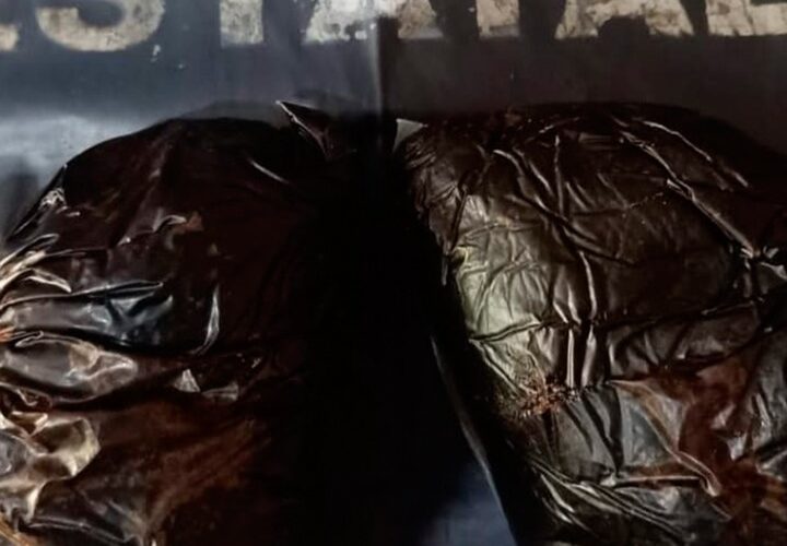 Asegura la Policía Estatal presunta droga en la sierra del municipio de Atoyac de Álvarez