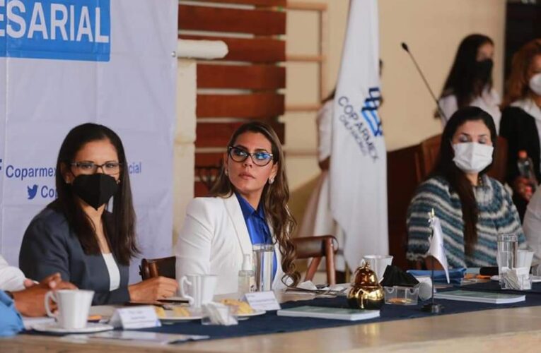 Evelyn Salgado se reúne con integrantes de Coparmex y refrenda compromiso por el desarrollo integral de Guerrero