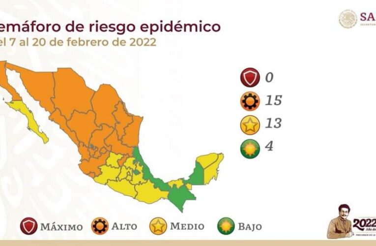 El próximo lunes, Guerrero pasa a Semáforo Epidemiológico amarillo, se reforzará la estrategia