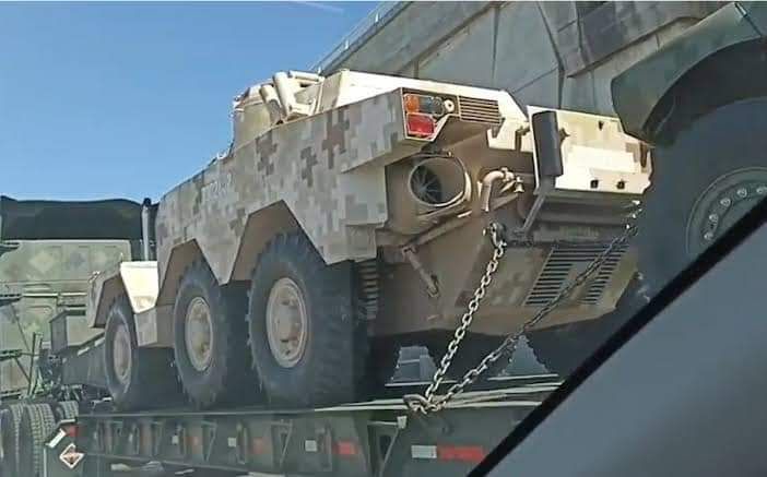 Llegan vehículos blindados y artillados de SEDENA a Zacatecas