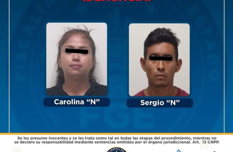 FGE captura en flagrancia a tres personas por secuestro simulado, entre ellas una adolescente