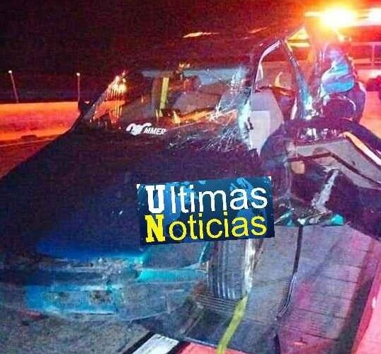 1 Muerto y 2 heridos en trágico accidente en la autopista del sol.