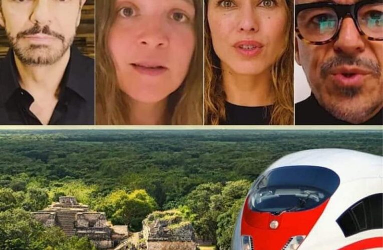 AMLO PLANEA REUNIRSE CON FAMOSOS QUE CRITICARON EL TREN MAYA PARA ACLARAR DUDAS