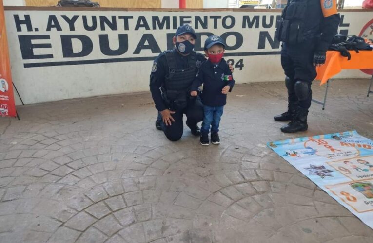 IMPLEMENTA LA SSP GUERRERO ACCIONES DE PROXIMIDAD EN EDUARDO NERI