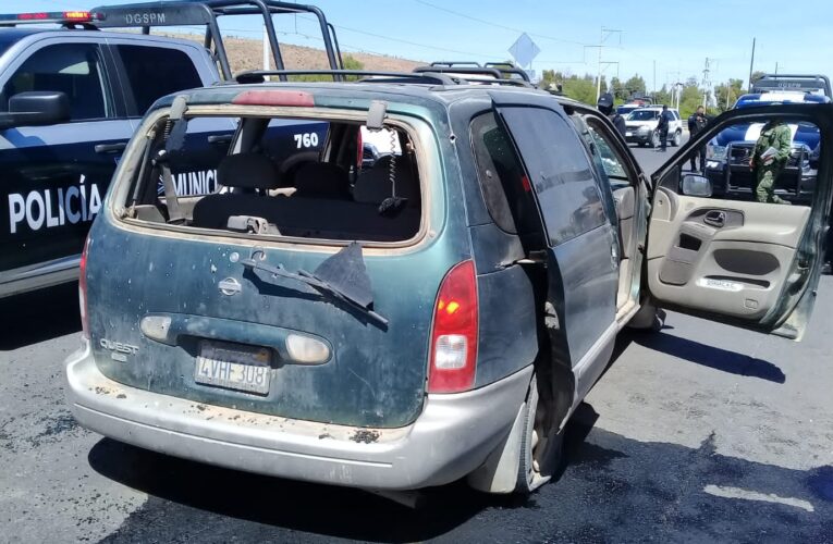 Brutal ataque armado contra una familia en Zacatecas 3 muertos y  7 heridos.