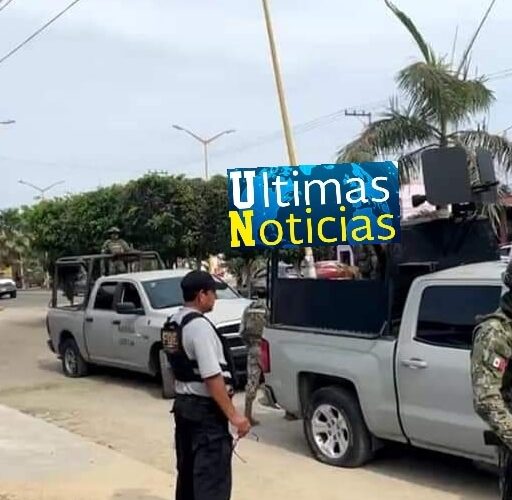 Apunto de enfrentarse marinos con sujetos armados identificados cómo policías comunitarios en la Costa Chica.