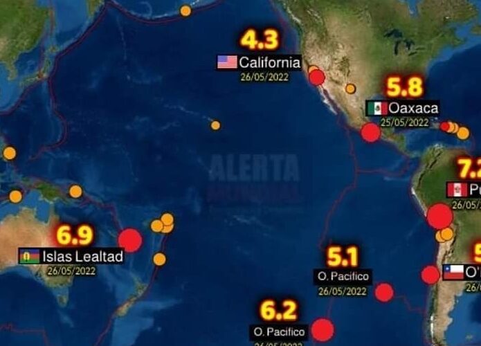 Temblores en todo el mundo!!! El inicio de una catástrofe mundial??