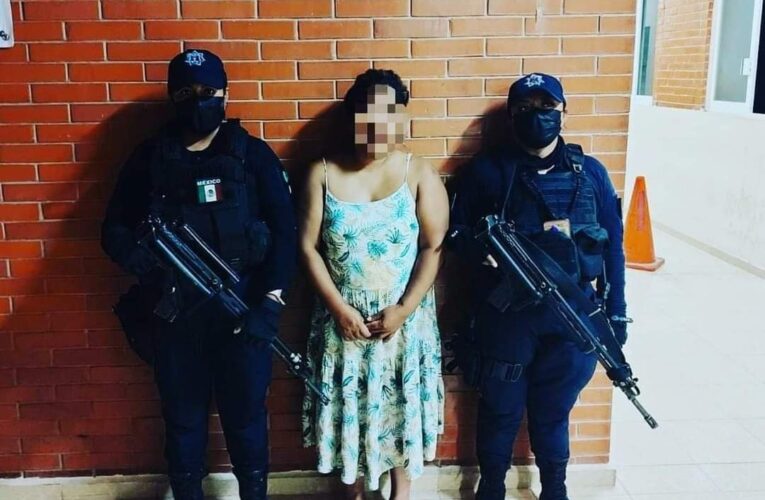 Detienen a mujer por golpear y amenazar a su esposo en Chilpancingo