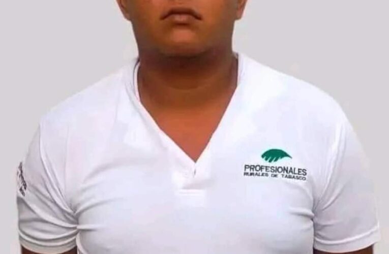 Padres entregan a su hijo; asesina a su esposa embarazada en Tabasco.!!