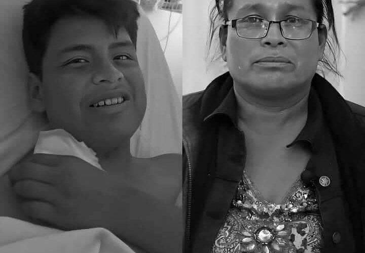 “MADRE YA NO GASTE MÁS EN MÍ, POR QUE VOY A MORIR, MEJOR CÓMPRALE LOS REGALOS A MIS HERMANITAS”.