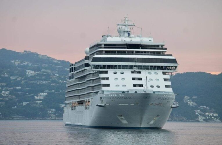 Arriba a Acapulco el último crucero del 2022.